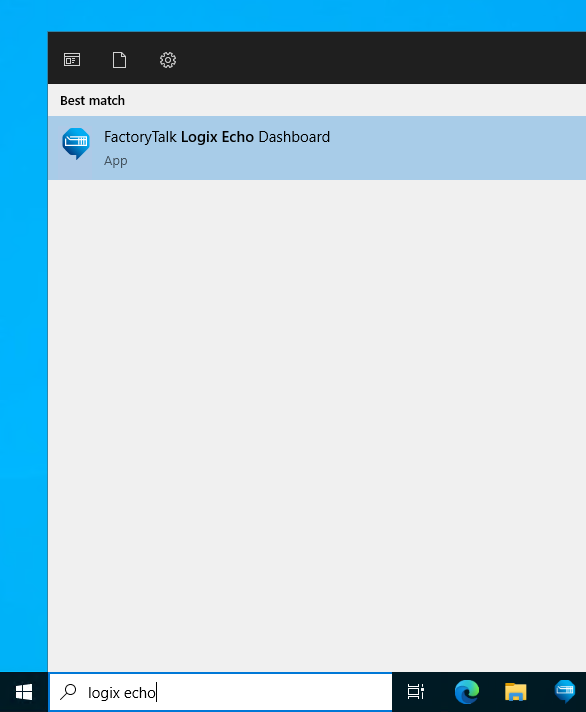 Use the FactoryTalk Logix Echo Dashboard to set up your first emulated PLC using the 